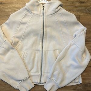 Lululemon scuba full zip bone